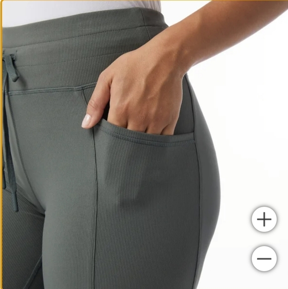 (- Ew)32 degree ladies mini rib flare pants - Picture 3 of 4